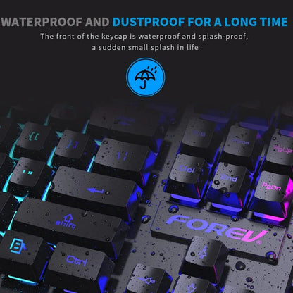 104 key Backlit Mechanical Keyboard Wired Gaming Keyboard waterproof