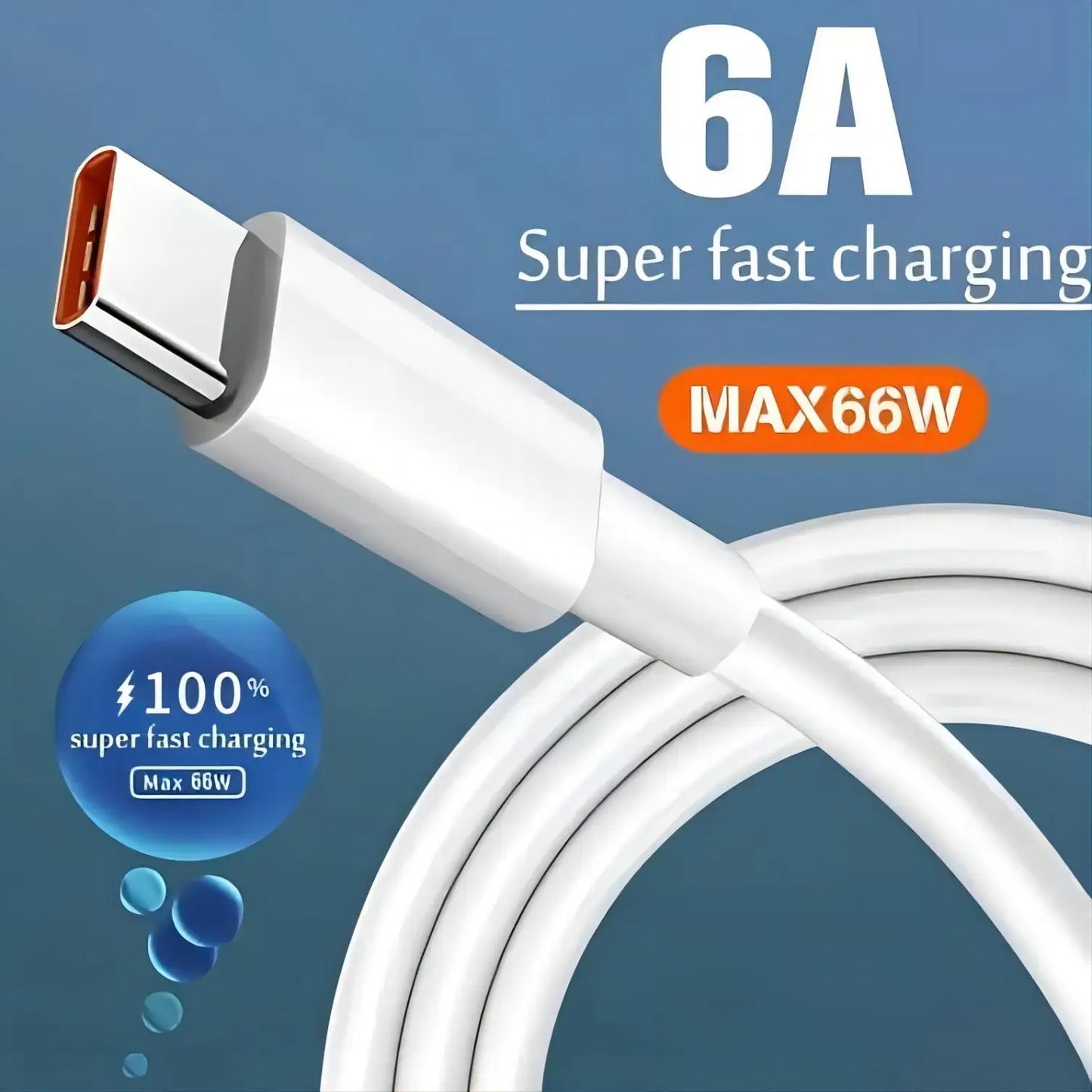1M/3FT USB A to Type C Fast Charging Cable for Phone Tablet PC - 3