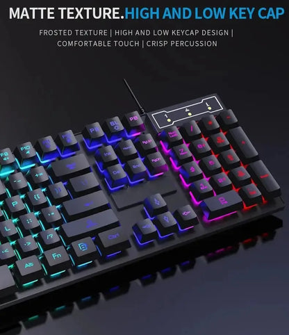 104 key Backlit Mechanical Keyboard Wired Gaming Keyboard waterproof